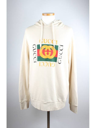 box logo vintage hoodie - GUCCI - BALAAN 1