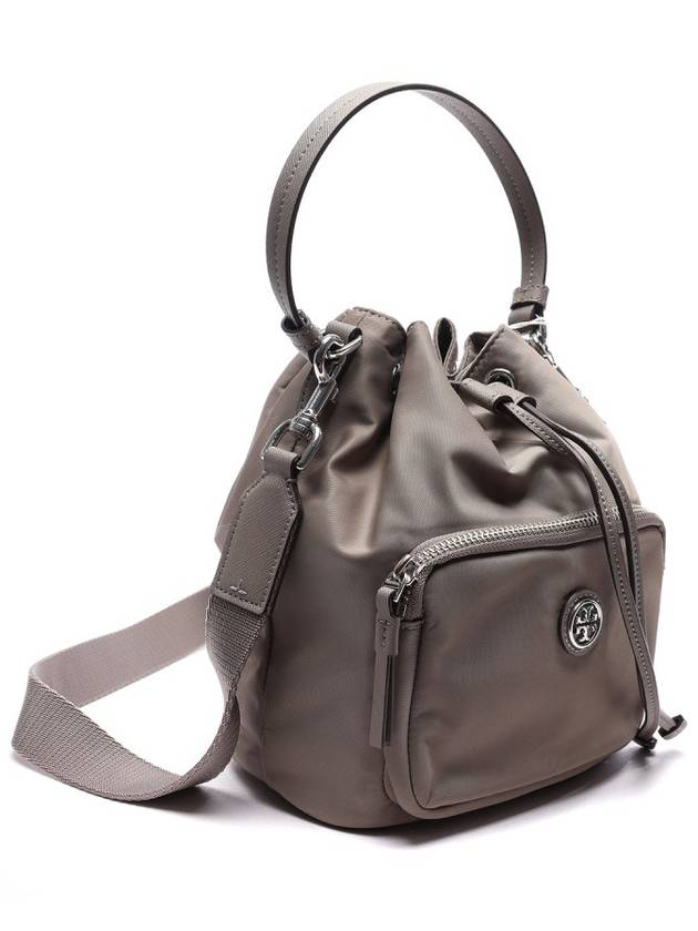 Virginia Logo Bucket Bag Grey - TORY BURCH - BALAAN 4