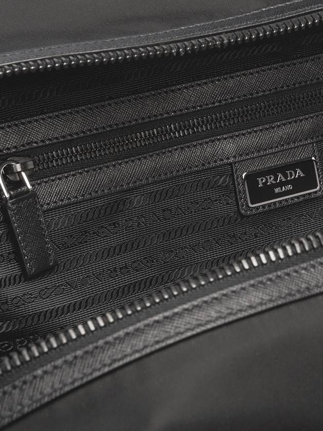 Re-Nylon Saffiano Duffel Bag Black - PRADA - BALAAN 6