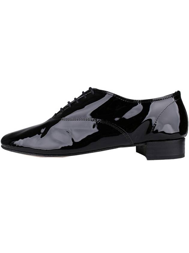 Women's Gigi Glossy Oxford Shoes Black - REPETTO - 4