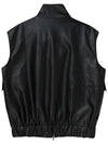 Overfit Eco Leather Vest Black - THE GREEN LAB - BALAAN 6