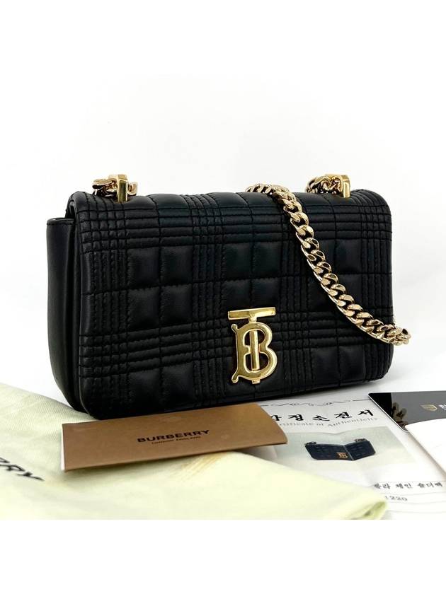 Lola Chain Cross Bag Shoulder Black - BURBERRY - BALAAN 4