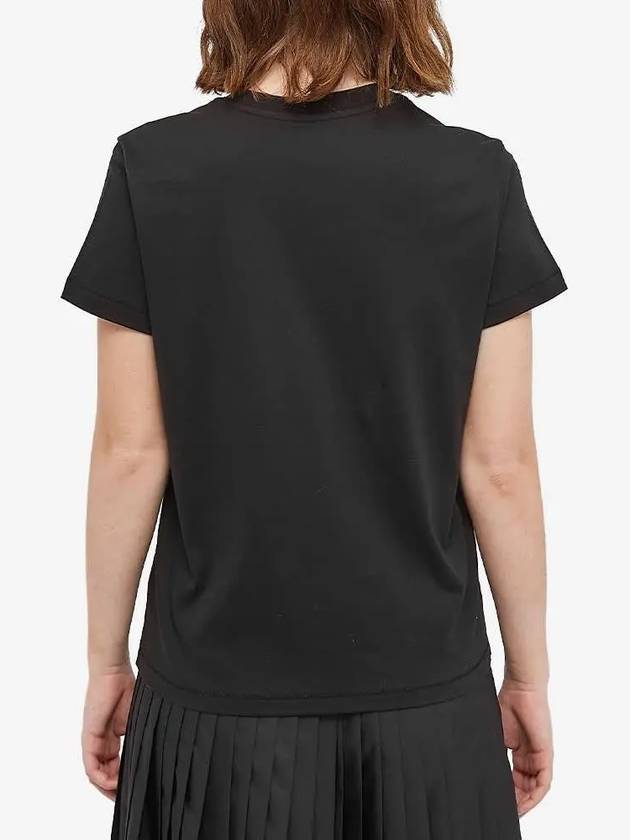 8C00006 809CR 999 Black Women Short Sleeve - MONCLER - BALAAN 4