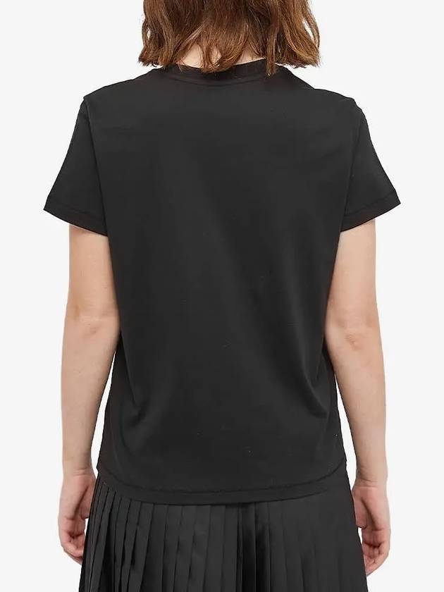 Black Women s Short Sleeve 8C00006 809CR 999 - MONCLER - BALAAN 4