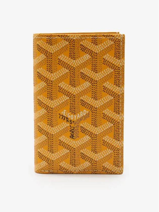 Saint Pierre Bifold Card Wallet Yellow - GOYARD - BALAAN 2