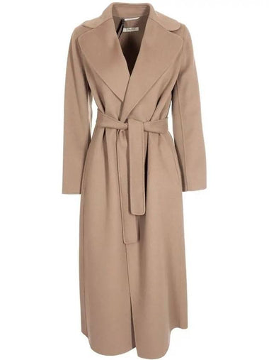 POLDO long wool coat golden sand 2429016043 007 - MAX MARA - BALAAN 1