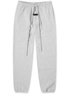 Logo Patch Track Pants Gray - FEAR OF GOD - BALAAN 1