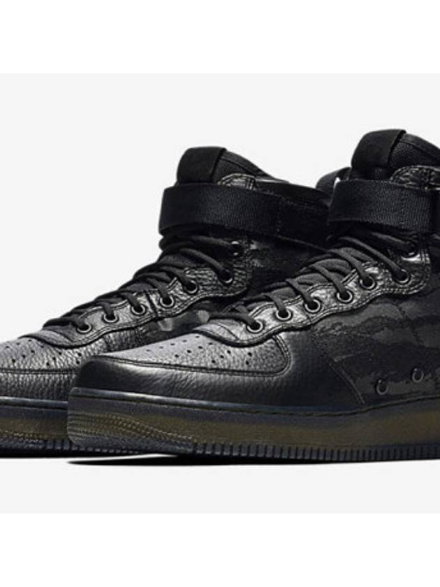 SF Air Force 1 Mid Black Cargo Khaki AA7345 001 SF Air Force 1 Mid Black Cargo Khaki - NIKE - BALAAN 4