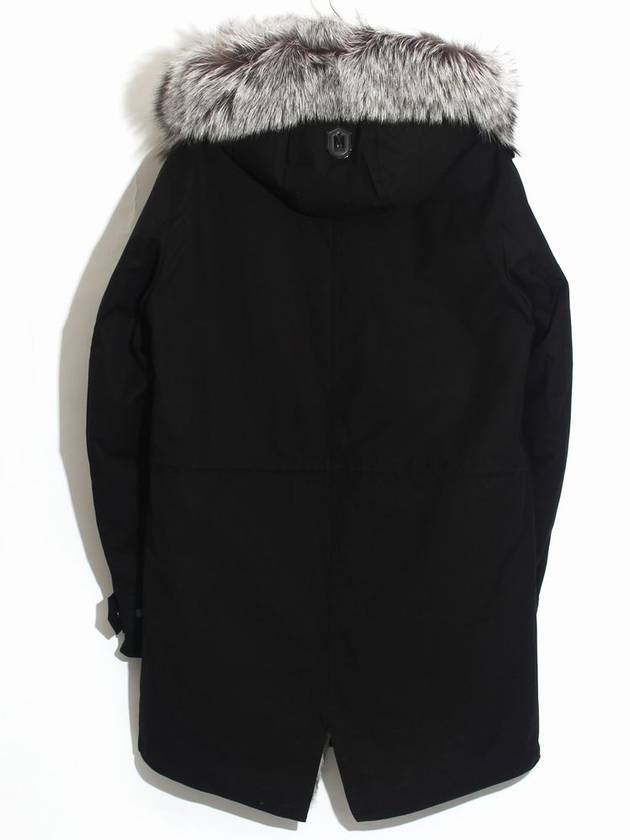 Men's Moritz MORITZ Fur Line Twill Parka Black - MACKAGE - BALAAN.