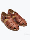 Pacific Buckle Gladiator Sandals Brown - PARABOOT - BALAAN 2