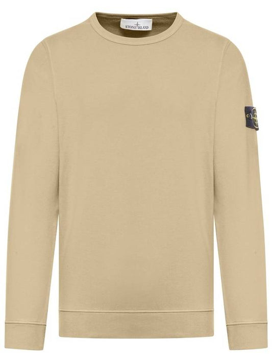 Stone Island logo patch crewneck sweatshirt - STONE ISLAND - BALAAN 1