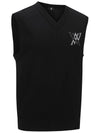 MEN CHECK BOARD V NECK VESTBK - ANEWGOLF - BALAAN 4