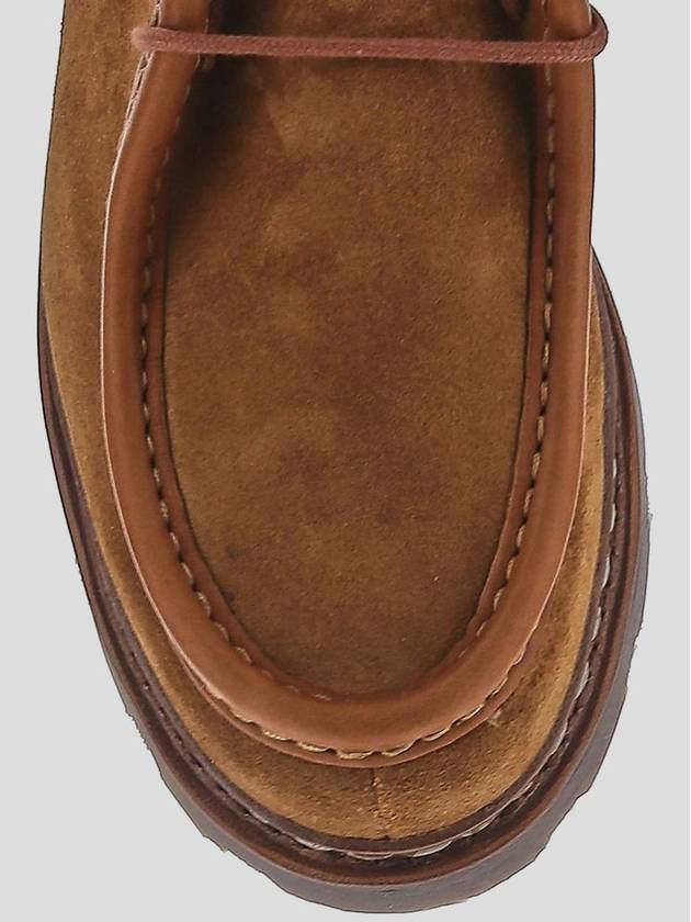 Michael Velor Suede Derby Brown - PARABOOT - BALAAN 5