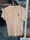 Small Cross Logo Short Sleeve T-shirt White - KENZO - BALAAN 6