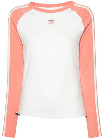 color block long sleeve t-shirt IY0781 - ADIDAS - BALAAN 1