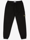 Men s Waffen Patch Black Jogger Pants 801564451 A0029 - STONE ISLAND - BALAAN 2