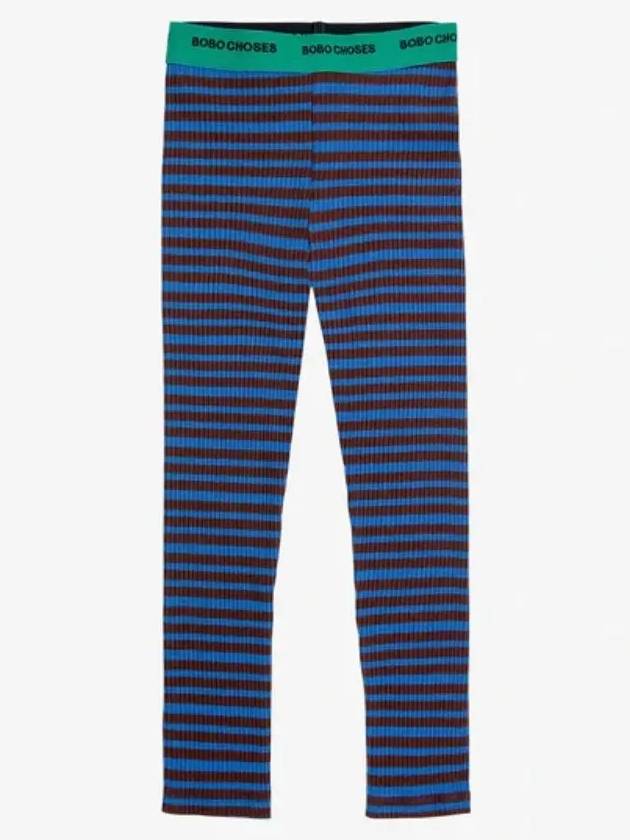 ribbed striped leggings B224AC088 Italian Kids - BOBO CHOSES - BALAAN 1