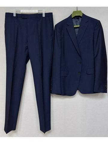 Slim fit wool mohair suit 52 - GUCCI - BALAAN 1