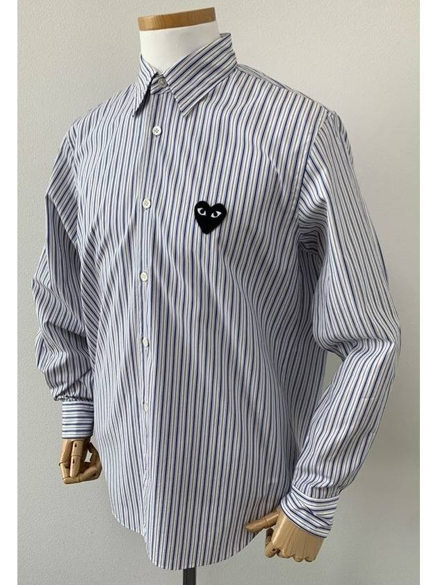 Men s Striped Shirt Black Wappen - COMME DES GARCONS - BALAAN 2