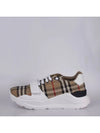 Vintage Check Suede Leather Sneakers Archive Beige - BURBERRY - BALAAN 2