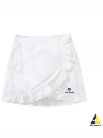 Golf wear women s skirt HHW 2A AE58 white - HORN GARMENT - BALAAN 1