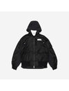 NRG Layered Bomber Jacket Black - NIKE - BALAAN 1