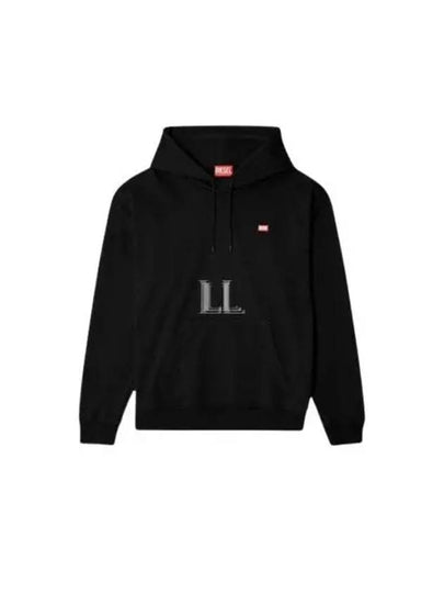 S-Rob-R1 Hoodie Black - DIESEL - BALAAN 2