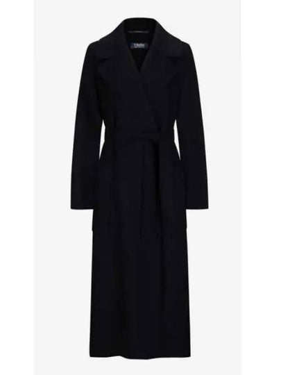 Paolore Virgin Wool Single Coat Black - MAX MARA - BALAAN 2