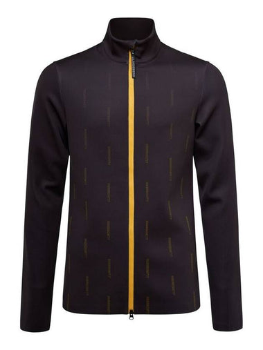 Omnia Mid Layer Zip-Up Jacket Black - J.LINDEBERG - BALAAN 1