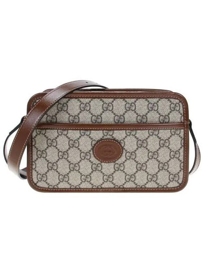 GG Interlocking Mini Cross Bag Brown - GUCCI - BALAAN 2