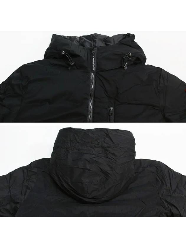 Lodge Down Hooded Padding Jacket Black - CANADA GOOSE - BALAAN 6