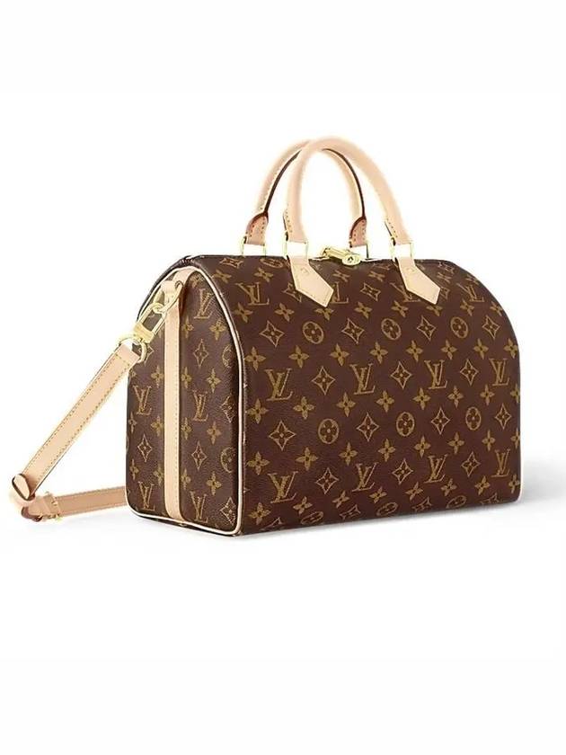 Speedy Bandouliere 30 Tote Bag Brown - LOUIS VUITTON - BALAAN 3