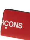 Logo long wallet SA0110HL RED - COMME DES GARCONS - BALAAN 7