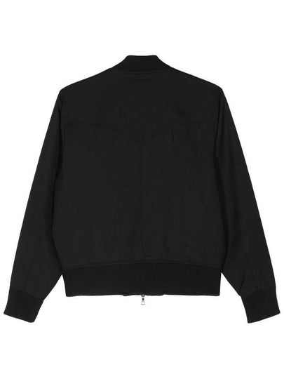 Officine Générale Kenna Bomber Itl Fresco Wool Clothing - OFFICINE GENERALE - BALAAN 2