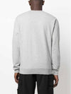 Light Fleece Sweatshirt Grey Melange - CP COMPANY - BALAAN 6