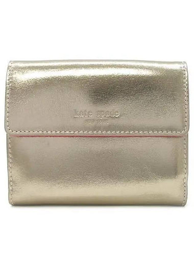 gold wallet - KATE SPADE - BALAAN 1