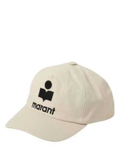 Tyron Logo Cotton Ball Cap Ecru - ISABEL MARANT - BALAAN 2