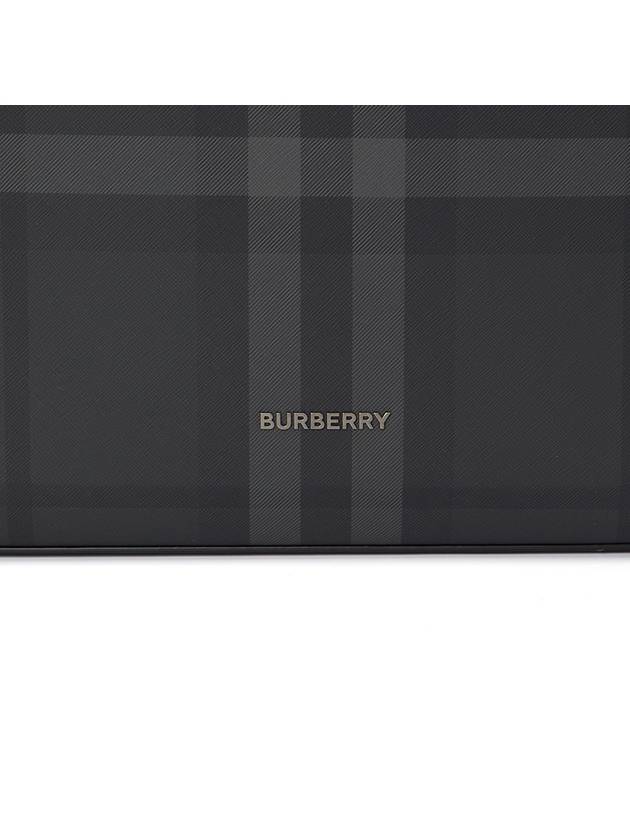 Slim Vertical Denny Tote Bag Charcoal - BURBERRY - BALAAN 10