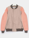 Acne Twill Wool Leather Mix Bomber Men s Jacket B90771 BKY - ACNE STUDIOS - BALAAN 3