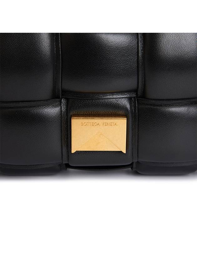 Gold Hardware Padded Cassette Cross Bag Black - BOTTEGA VENETA - BALAAN 9