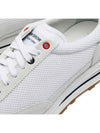 Fine Kid Suede Tech Runner White - THOM BROWNE - BALAAN 6