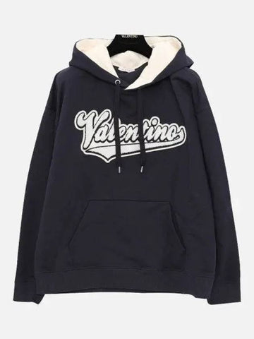 Logo Sweatshirt Overfit Men s Hoodie 1V3MF22W 8Q6 598 1043476 - VALENTINO - BALAAN 1