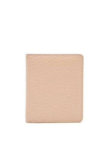 Stitch Leather Compact Half Wallet Biche - MAISON MARGIELA - BALAAN 1