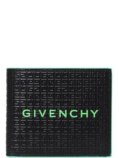 4G Calfskin Leather Half Wallet Black - GIVENCHY - BALAAN 2