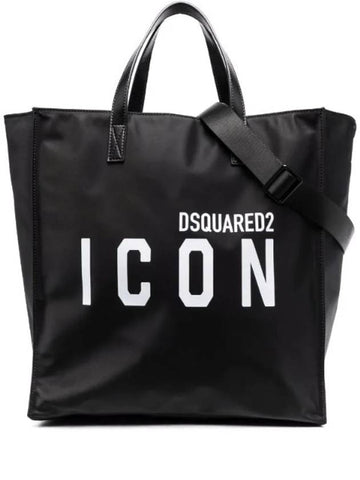 logo print shoulder bag SPM005811703199 - DSQUARED2 - BALAAN 1