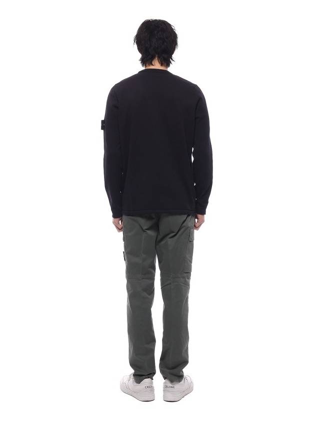 Compass Badge Cargo Straight Pants Green - STONE ISLAND - BALAAN 6