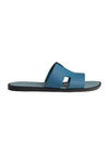 Izmir Sandals Slippers Blue - HERMES - BALAAN 1