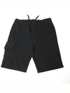 Men's Mid Rise Shorts Black - CP COMPANY - BALAAN.