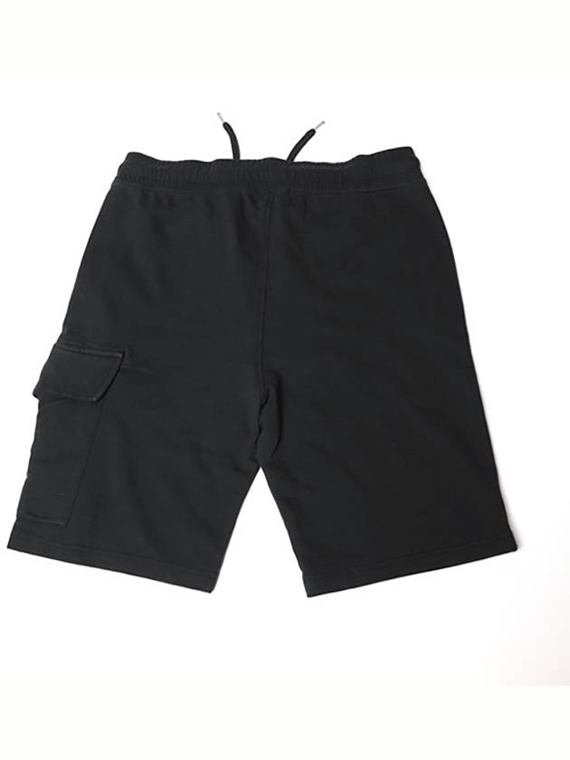 Men's Mid Rise Shorts Black - CP COMPANY - BALAAN 5