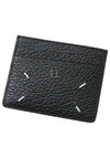 Four Stitch Card Wallet Black - MAISON MARGIELA - BALAAN 2